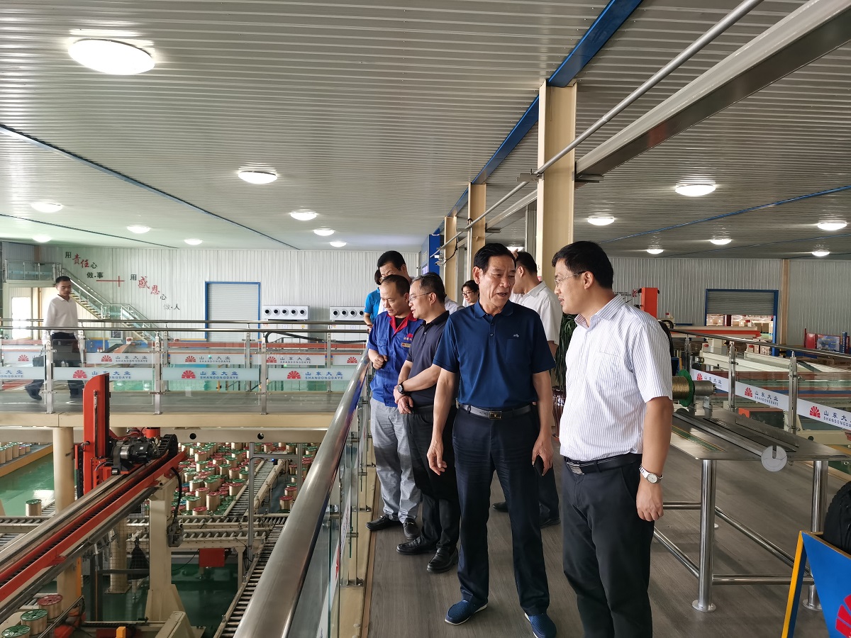 Zhan Zaiping, Deputy Mayor of Weifang City, visited our company to investigate the capital operation of listed companies