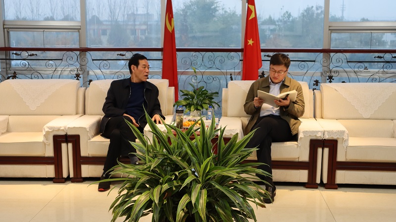 Meng Xiangtao, Member of the Standing Committee of the Zhucheng Municipal Party Committee and Executive Deputy Mayor, came to our company for investigation
