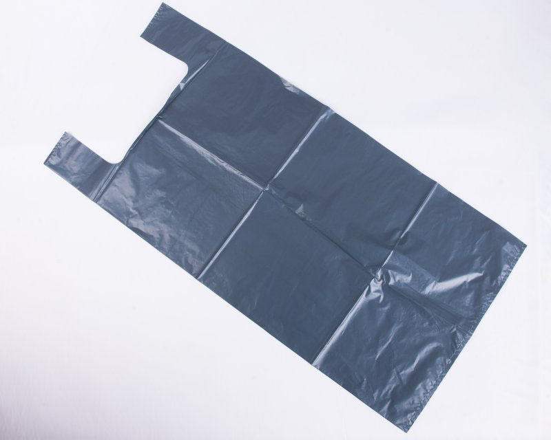 Star seal garbage bag with handle