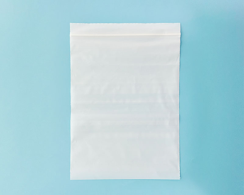 Fully degradable ziplock bag