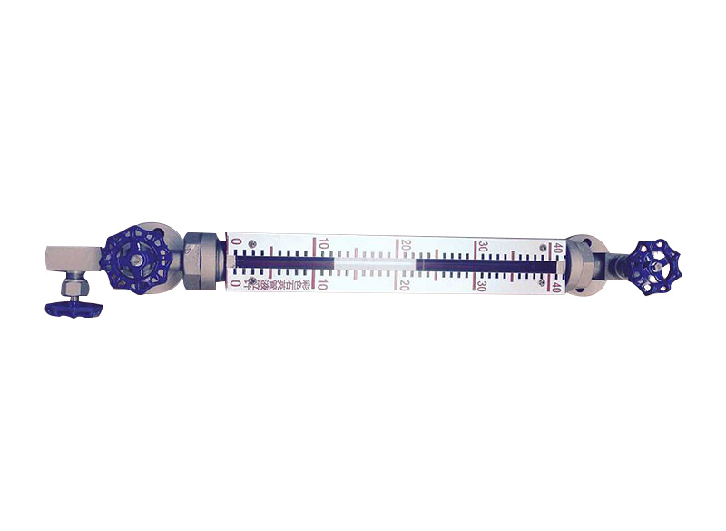 Quartz tube level gauge