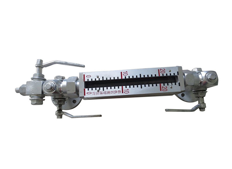 Quartz tube level gauge