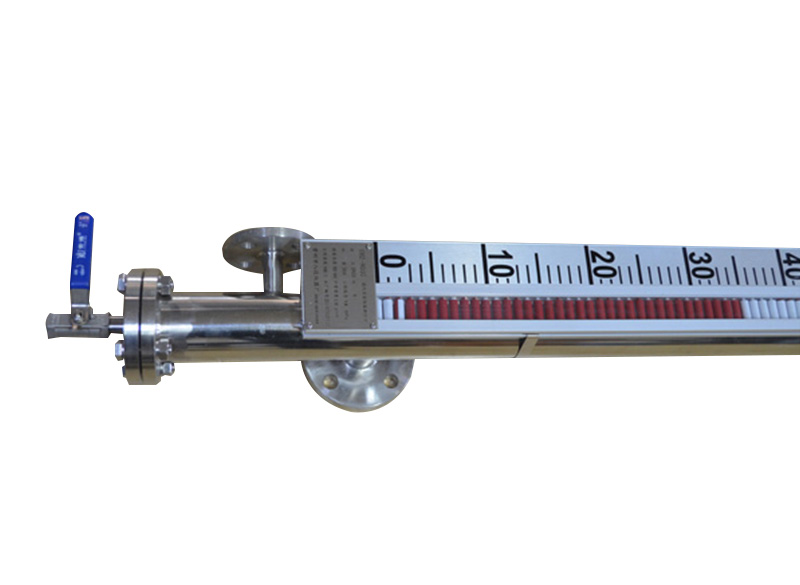 Teflon-lined level gauge