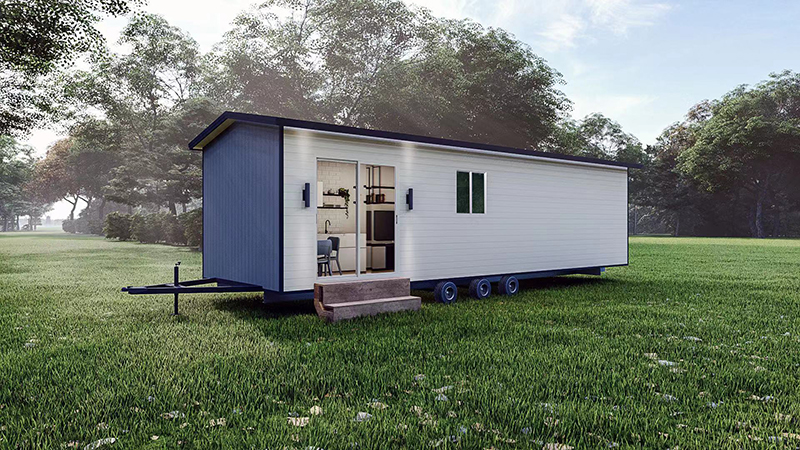 Extended container house