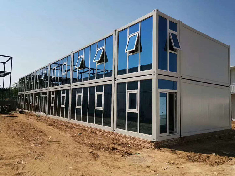 Packaged container house