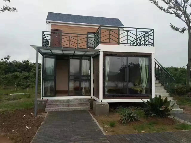 Packaged container house