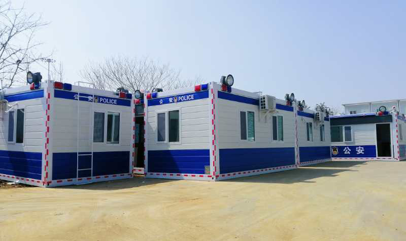 Packaged container house