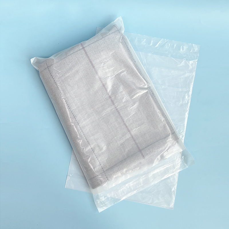 Biodegradable adhesive bag