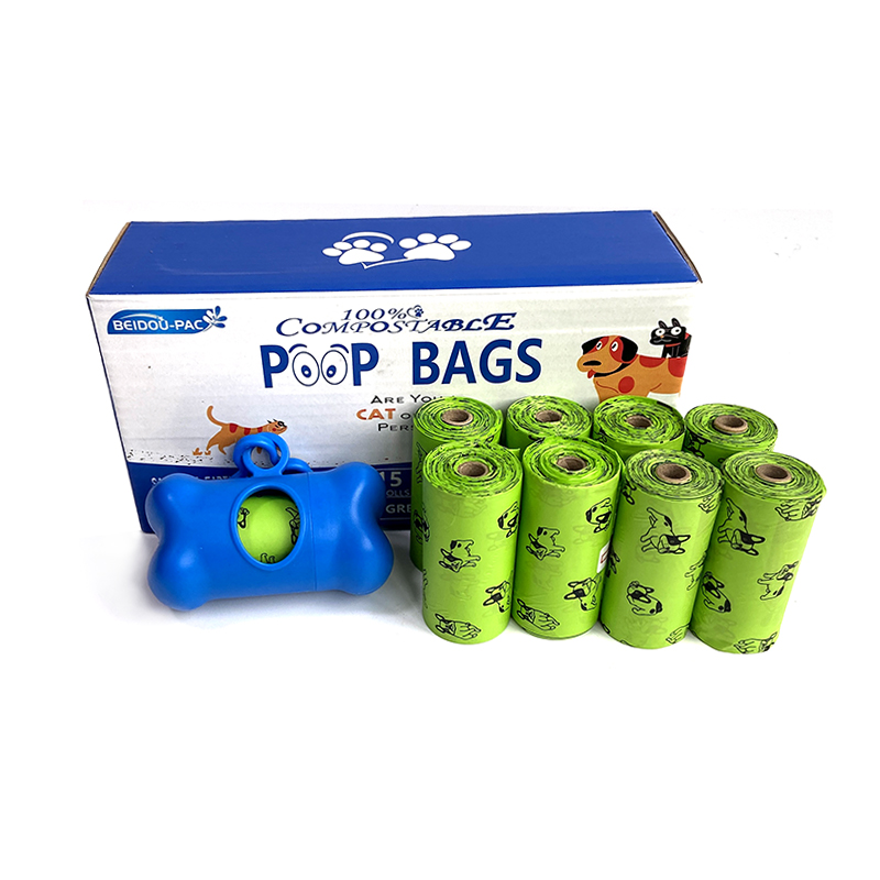 Biodegradable dog poop bag