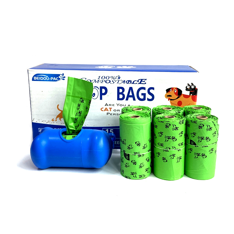 Biodegradable pet poop bag