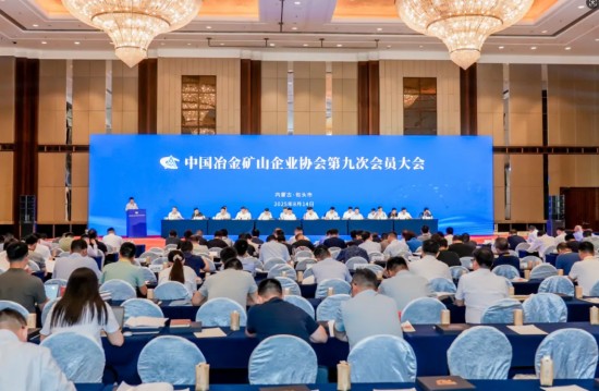 华特磁电集团董事长王兆连出席中国冶金矿山协会会员大会并上台发言