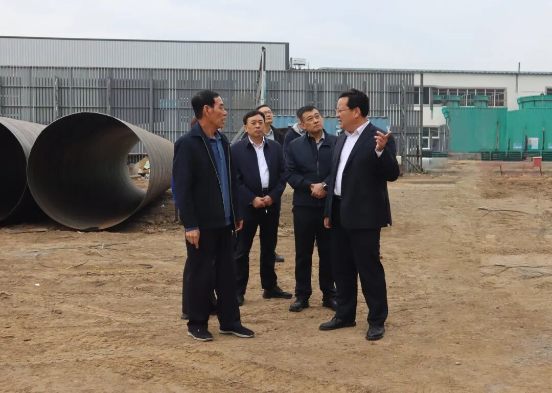 诸城市委副书记、市长王琪华前来调研生物质热电联产项目