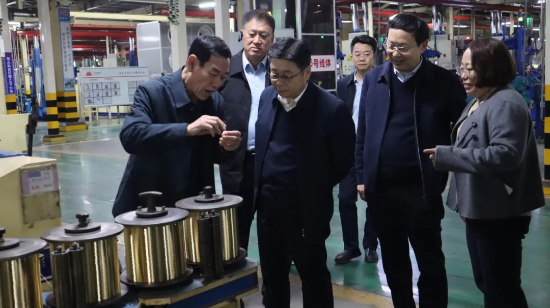 Li Shengde, Deputy Director of Weifang Taxation Bureau, and his delegation came to visit and conduct research