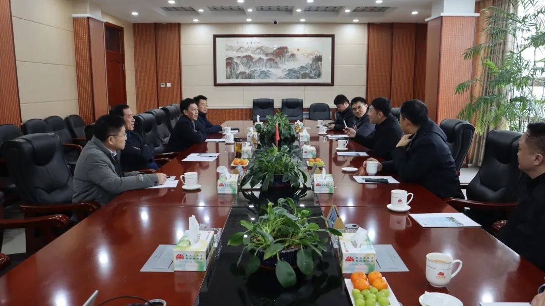 Vice District Mayor of Kenli District, Zhu Ning, and his delegation visited and conducted research at Daye Corporation