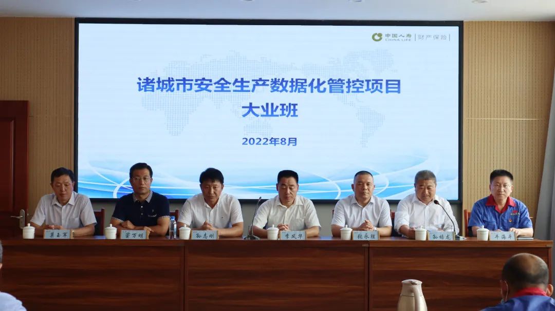 The training course on safety production data management and control project has been successfully launched at Shandong Daye