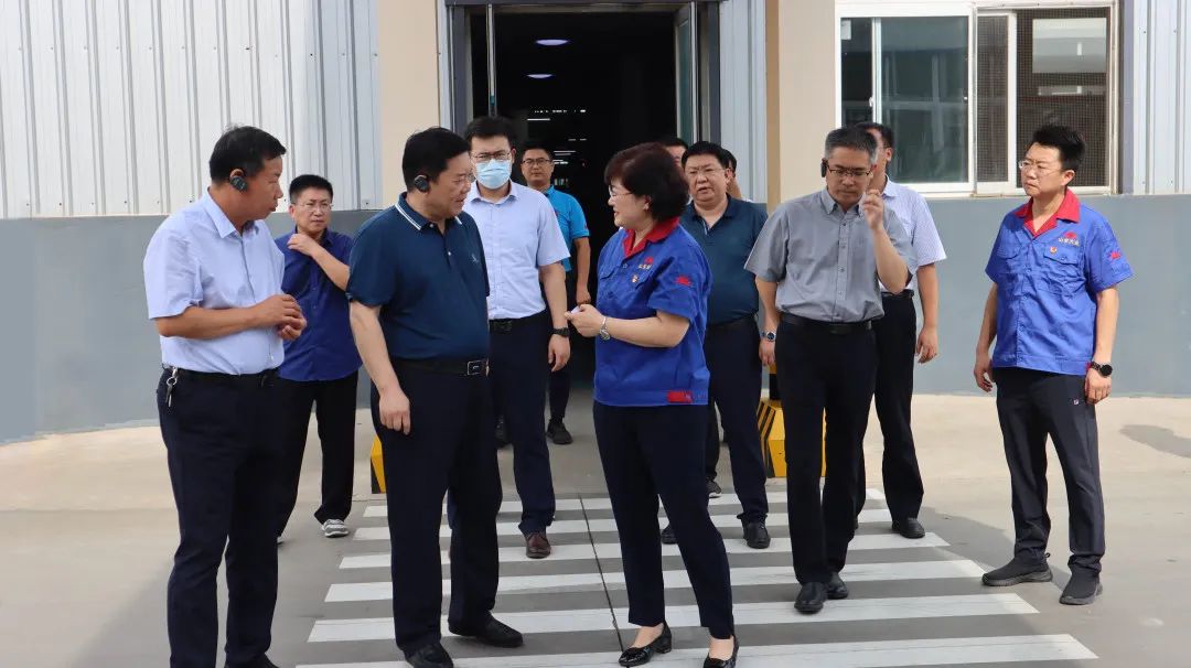 Gao Yuguo, Secretary of the Party Group and Director of Weifang Science and Technology Bureau, and his delegation came to our company for research