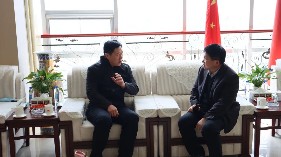 Li Anshan, member of the Party Group and Deputy Director of Zhucheng Market Supervision Bureau, came to our company for research