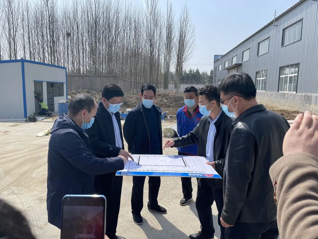 Zhang Xiaosheng, Secretary of the Party Group and Director of Zhucheng Market Supervision Bureau, came to our company for research