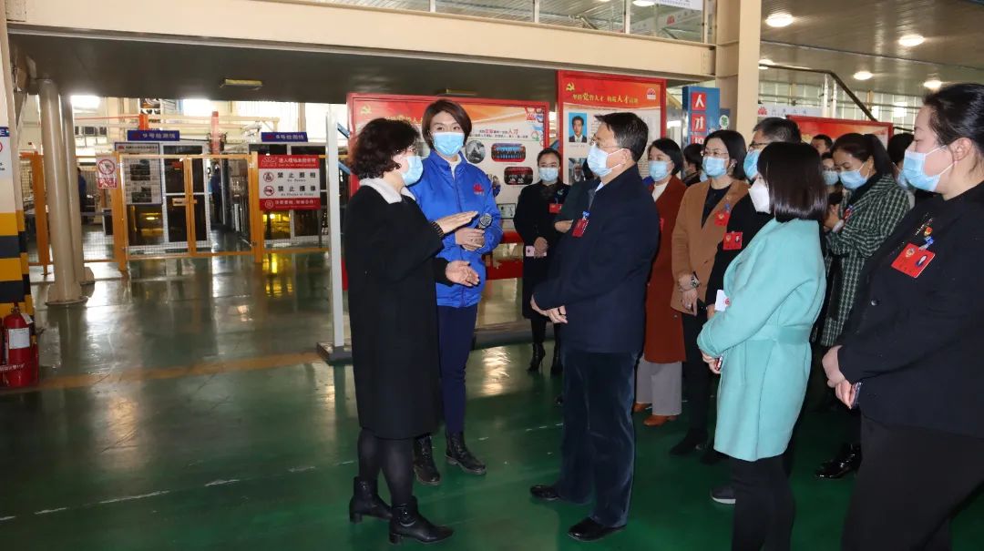 Wang Aimin, Chairman of the Zhucheng Political Consultative Conference, and his delegation visited our company for research and investigation